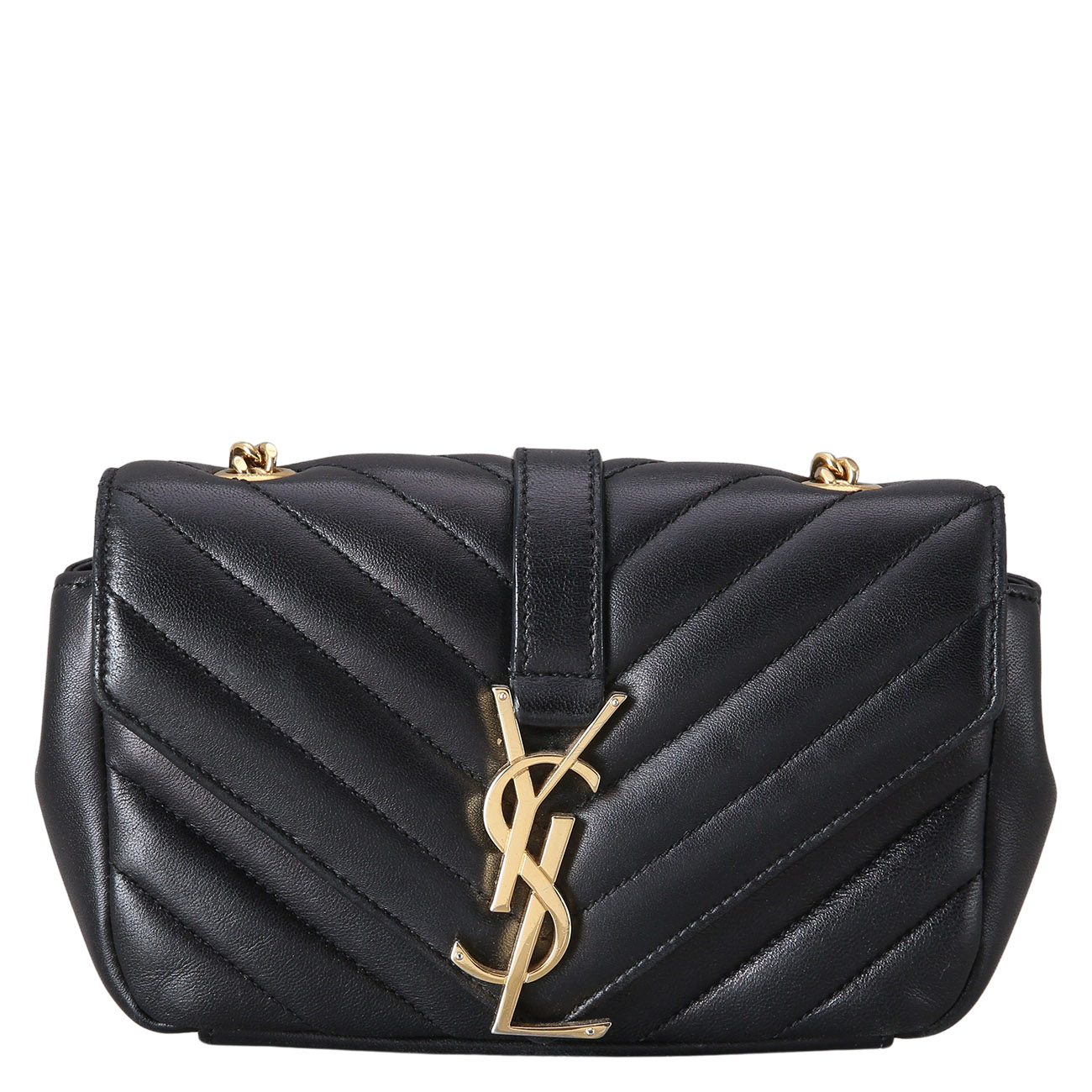 Yves Saint Laurent(USED)생로랑 모노그램 쉐브론 미니 사첼백